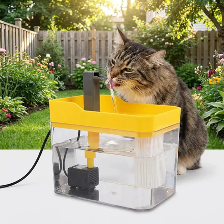 Kit Fonte Bebedouro Automática 1500ML — Gatos e Cães (Bivolt)